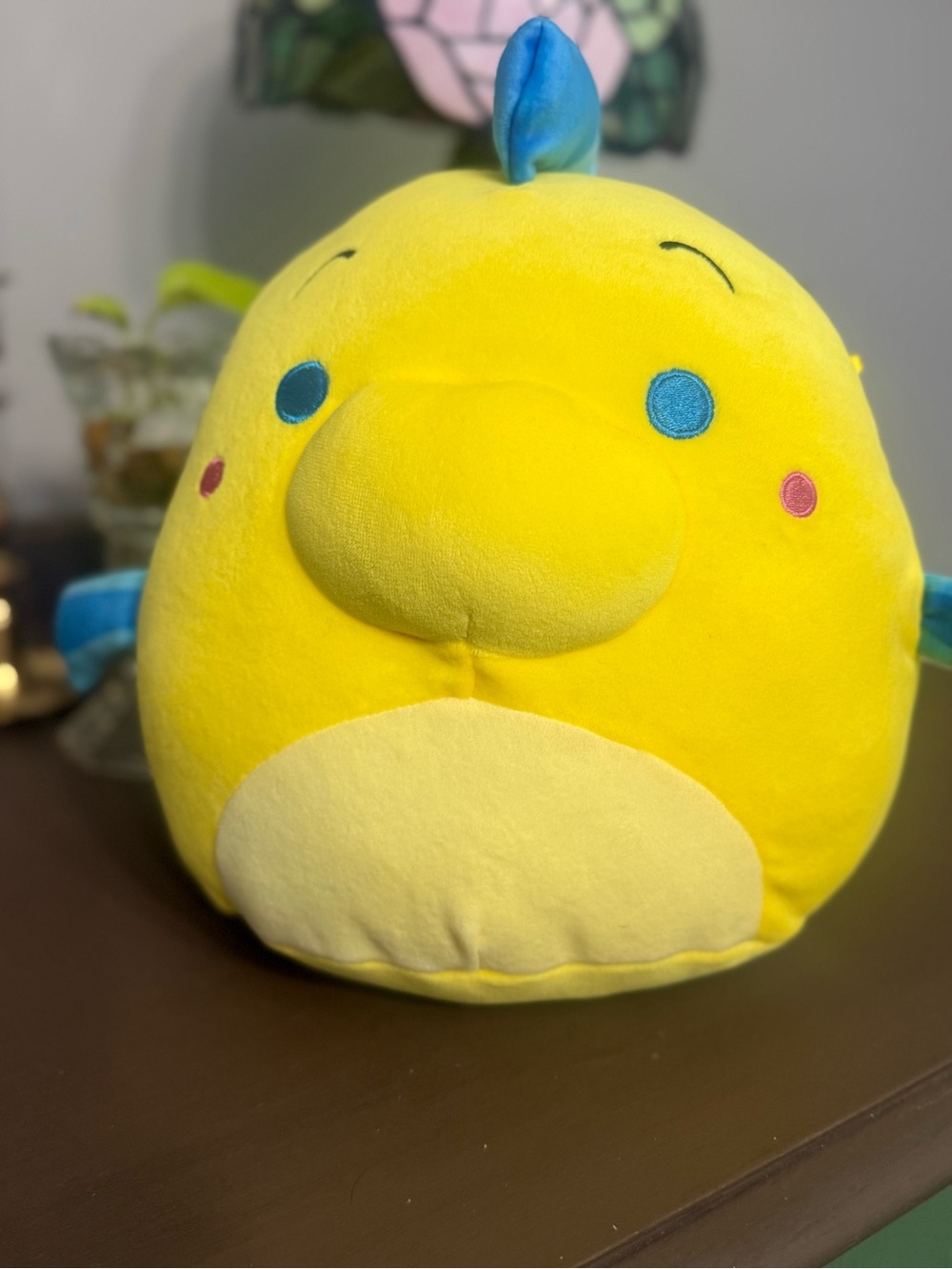 Disney Squishmallows Flounder The Little Mermaid Plush Kellytoy 2023